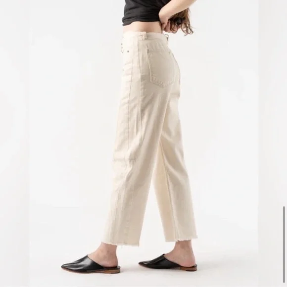 B Sides Lasso Jean Off White Size 27 - Picture 4 of 13